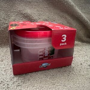 Boulder Christmas - Food Storage Containers 3-Pack